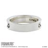 Snoopy PEANUTS Silver Sizes 7 to [White Clover] Ring, 925, Smoked, 21, PNT-R001SV