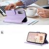 Samsung Galaxy S20 FE Flip Case, Rhombus Crossbody Leather, Purple