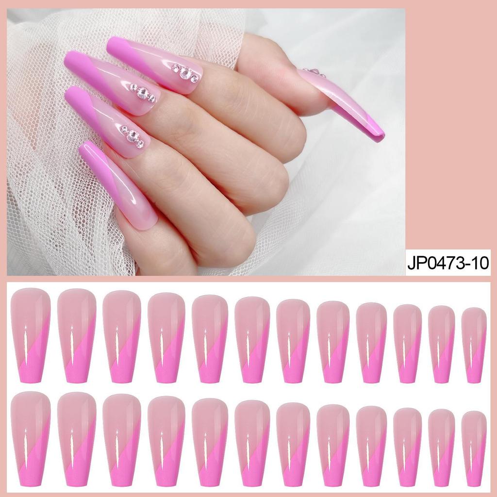 Super Long Point Drill Removable Nail Piece Wear Nail Nail Patch Press On Nails