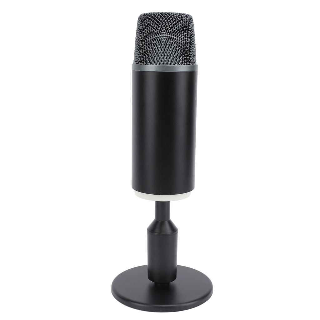 Игровой микрофон HiFi Sound Регулируемая громкость USB PC конденсаторный микрофон с функцией отключения звука и RGB подсветкой для