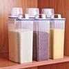3L Grain Bin Easy To Carry Space-saving PP Portable Sealed Rice Storage Container for Kitchen