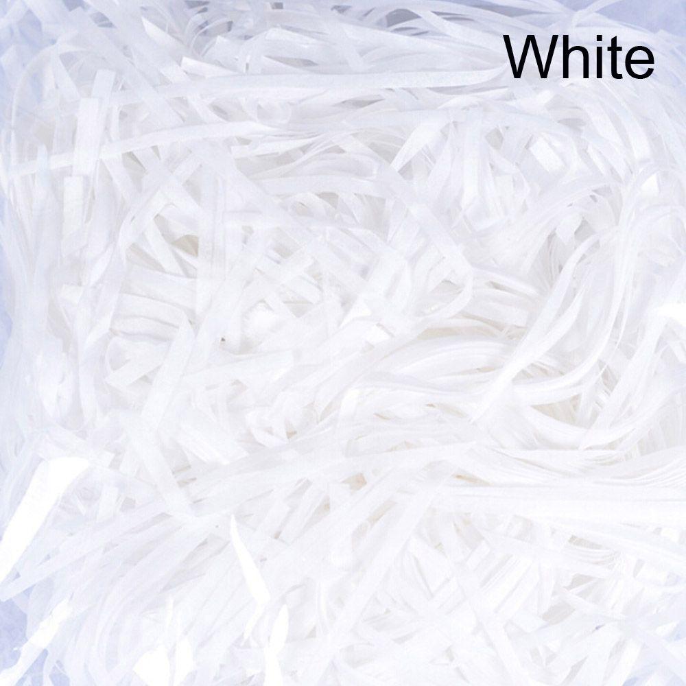 Аксессуары для упаковки Украшения для вечеринок Измельченная бумага из рафии Наполнитель для подарочных коробок Упаковочные материалы