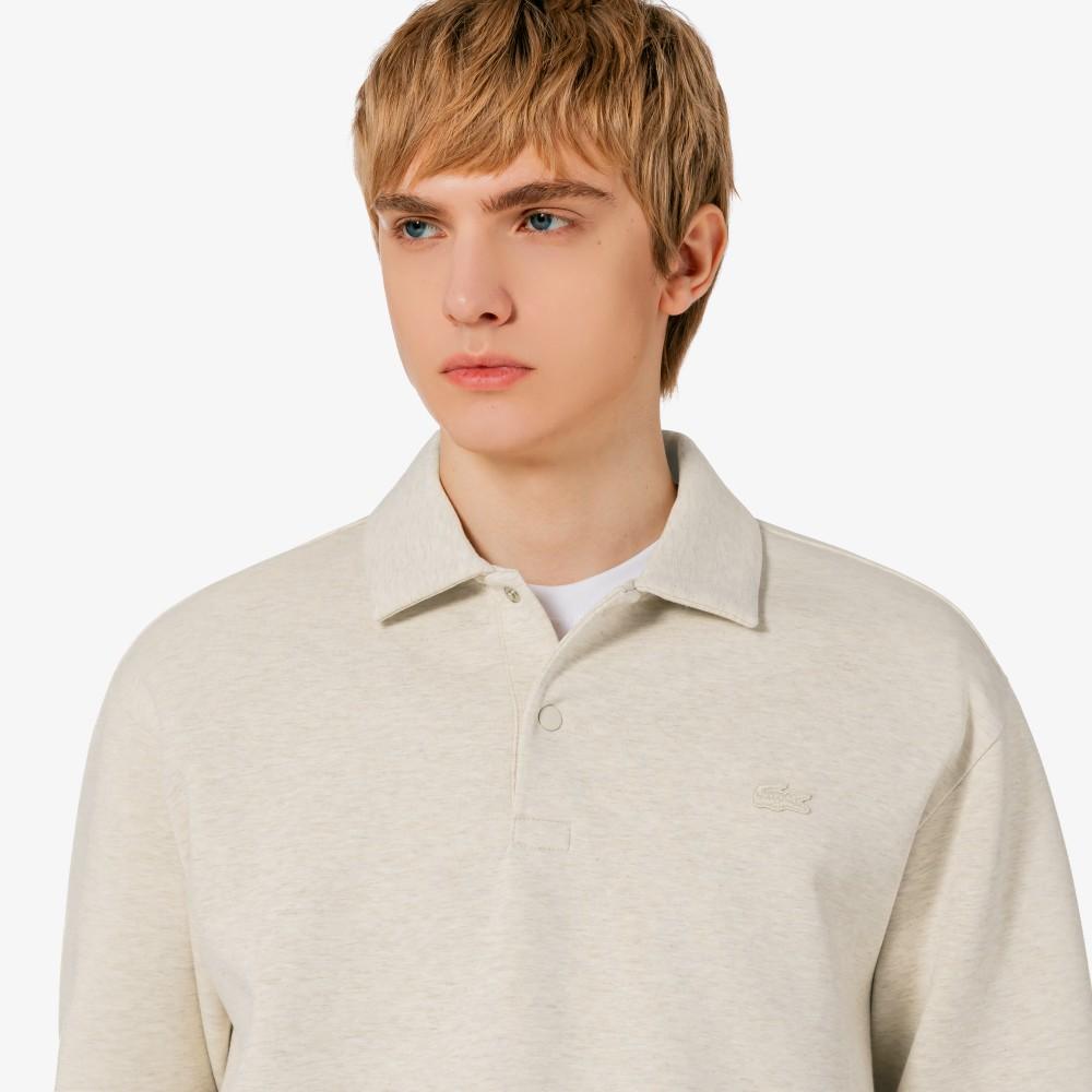 [lacoste] Men's Double-Face Snap Polo Sweatshirt SH423E-56G02S