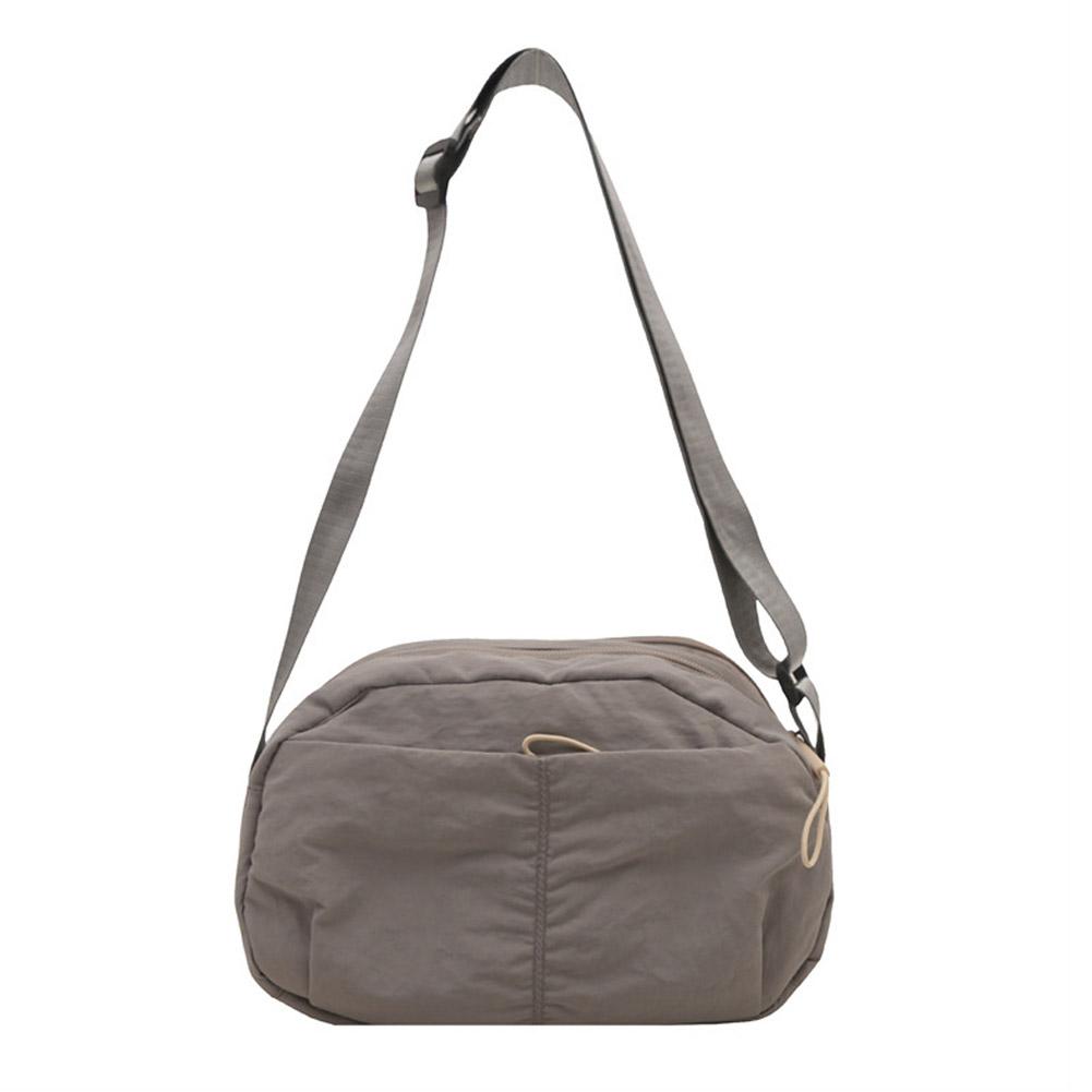 Square Crossbody Bag Quick-dry Nylon Commuting Bag Large Capacity Versatile Handbags Lightweight Casual Shoulder Bag