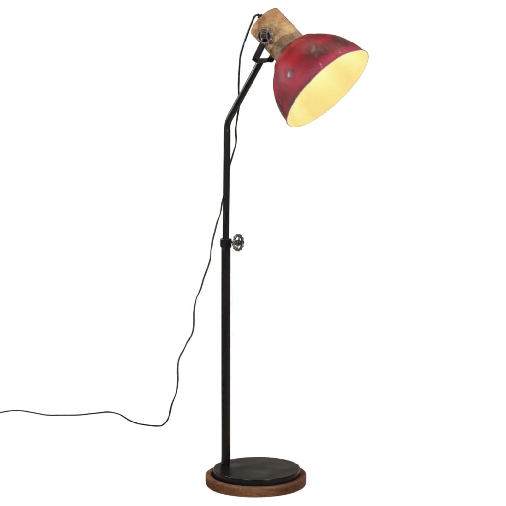 Floor Lamp 25 W Red 30 x 30 x 100 150 cm E27 Socket