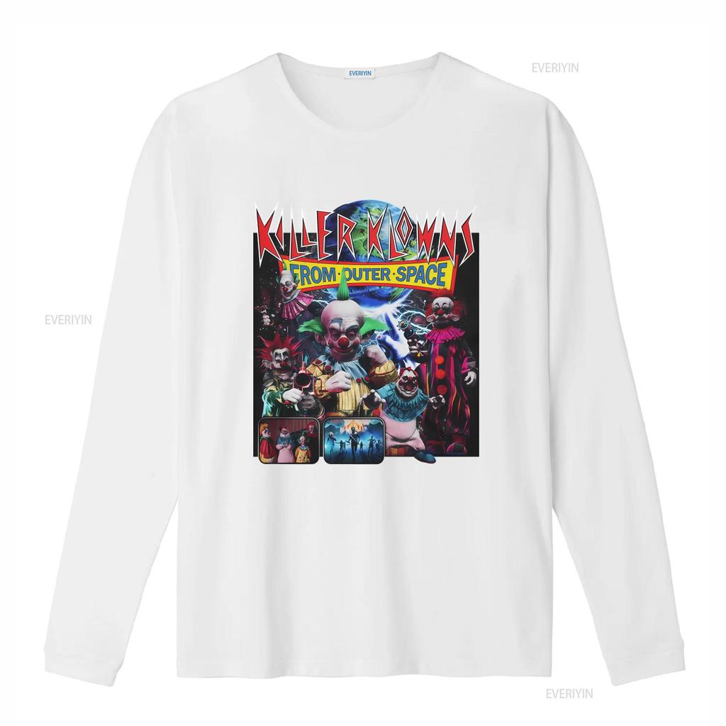 Killer Klowns from Outer Space Horror Movie T Shirt for Casual vintage Washed streetwear Comfortable Top For Everyday Wear