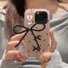 Fashion Pearls Beaded Bowknot Keychain Pendant Decoration Bag Backpack Charm