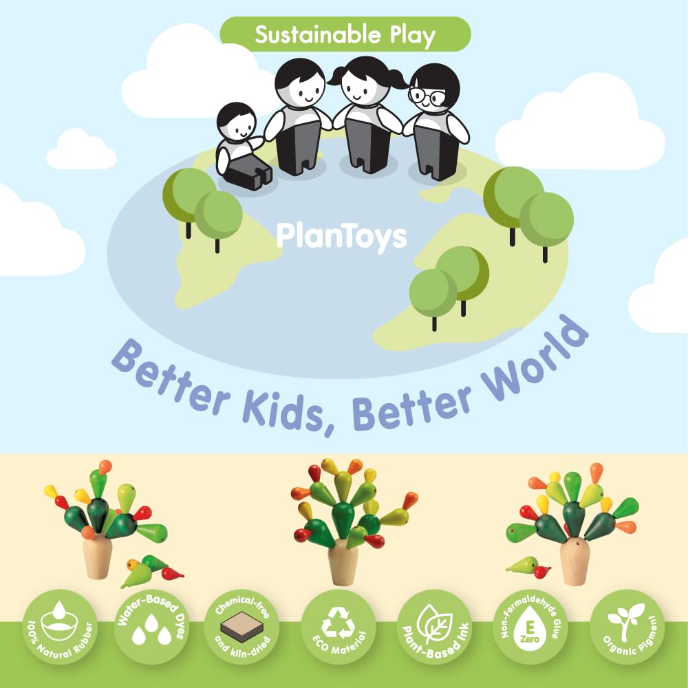 PLANTOYS 4101 Игра на балансировку кактуса