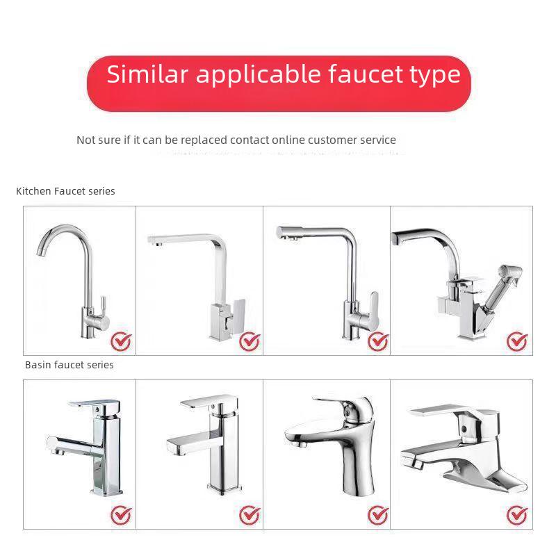 Универсальный роботизированный кран-баблер с вращающейся на 1080 градусов насадкой для брызгозащищенной раковины в ванной комнате.