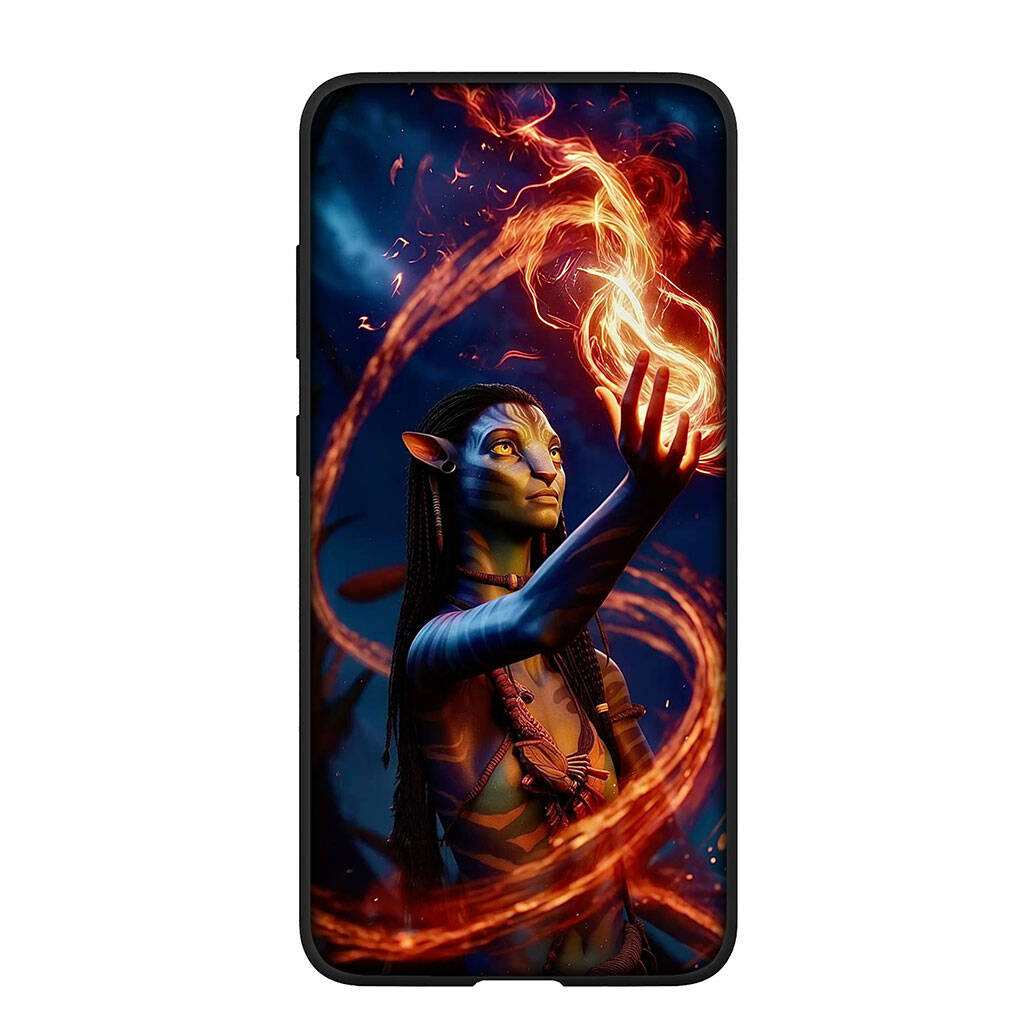 Phone Case for Samsung Galaxy S25 S23 S22 S24 Ultra FE S9 A05 A06 A15 A16 A36 A37 A35 A54 A55 A56 A57 A25 A26 A53 Anime Avatars 3 Fire and Ash 2 Cover