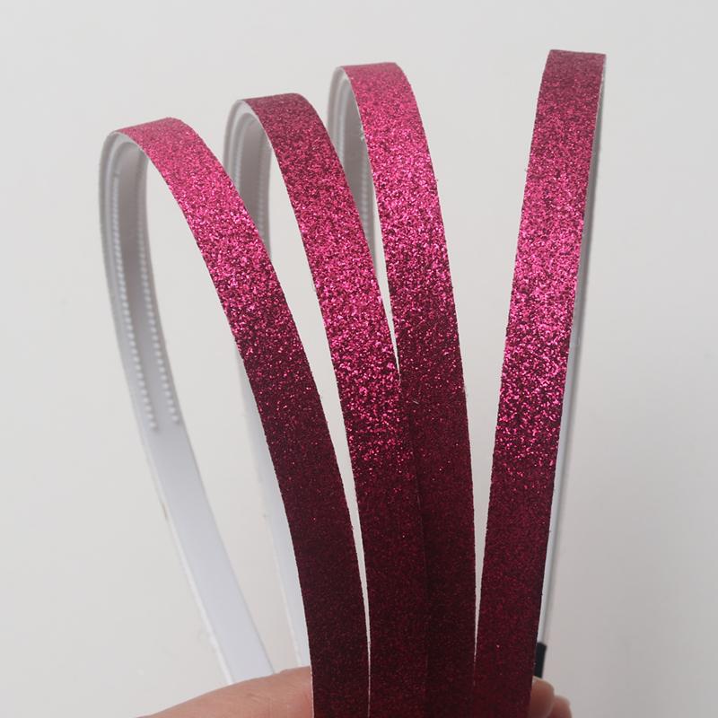 4PCS Girls Glitter Hair Bands Children Headbands Kids Hair Accessories Teeth Hairbands