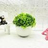Artificial Potted Plants Realistic Fake Green Plants Ball Decoration Home Office Table