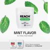 Зубная нить REACH, 55 ярдов (50,2 м) x 6 рулонов, Вощеные, Мятный вкус
