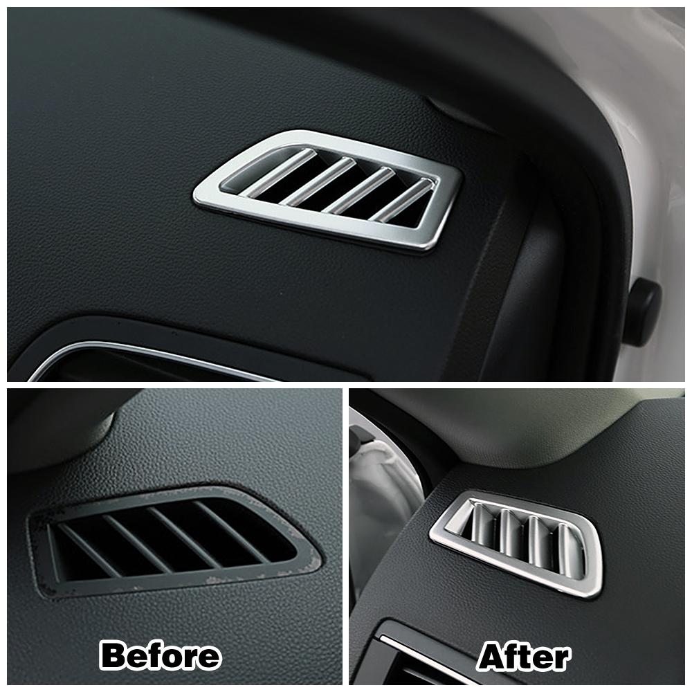 Для Renault Koleos 2017-центральная консоль, кондиционер, розетка переменного тока, вентиляционная панель, накладка, наклейка из АБС-пластика для Samsung