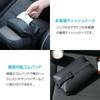 ENN LLC Genuine Leather Car Tissue Case Sun Visor Headrest Mountable (Dark Brown)