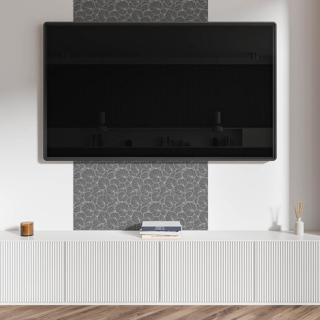 Zestaw Kafelków Pcv Z Dekorem Do Kuchni Lub Łazienki Liście W Delikatnym Wzorze 10X40X20 Cm