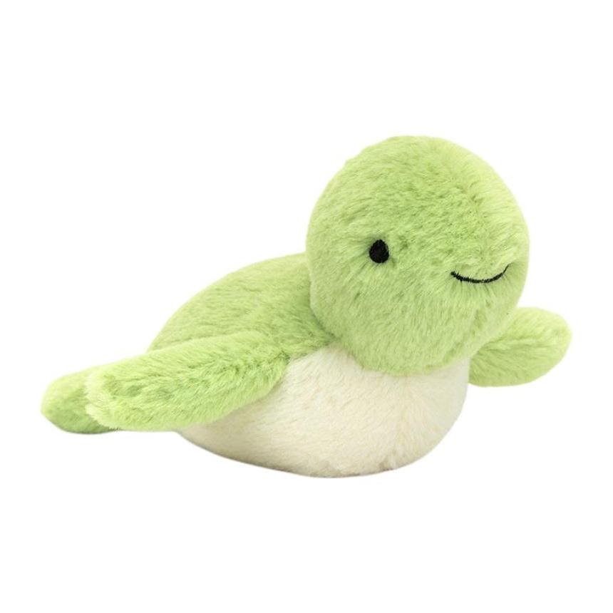 JELLYCAT Ocean Series Fluffy Turtle Fluffy Turtle Soothing Companion Doll Plush Doll Sitting 7cm Height
