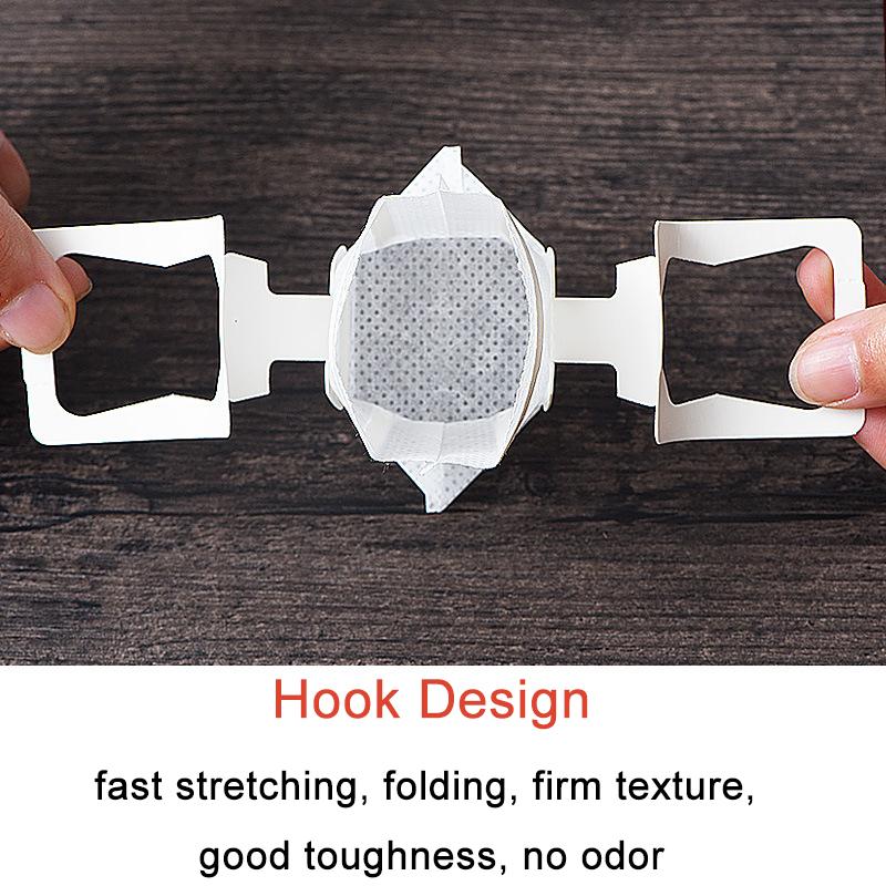 Одноразовые кофейные фильтр-мешки, портативные, подвесные, ушные, 50/25 шт., кофейные фильтры, экологически чистые, бумажные пакеты для эспрессо-капельного кофе