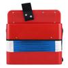 Children 7‑Key 2 Bass Mini Small Accordion Educational Musical Instrument Rhythm Toy (Red)