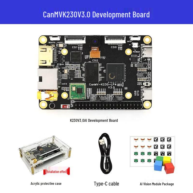 Плата для разработки CreateBlockCanMV K230 AI RISC-V