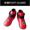 Taekwondo Red/Blue ITF Taekwondo PU Leather Gloves Foot Guard Ankle Gloves Martial Arts Karate Training Protector Equipment