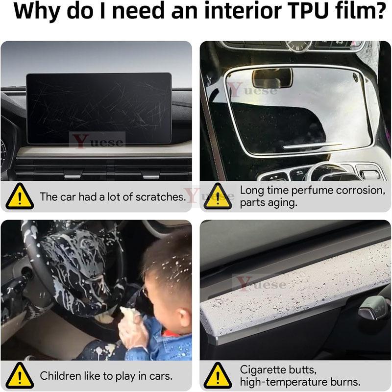 Автомобильный интерьер Центральная консоль Прозрачная ТПУ Защитная пленка Пленка против царапин Наклейка Для Land Range Rover Velar -