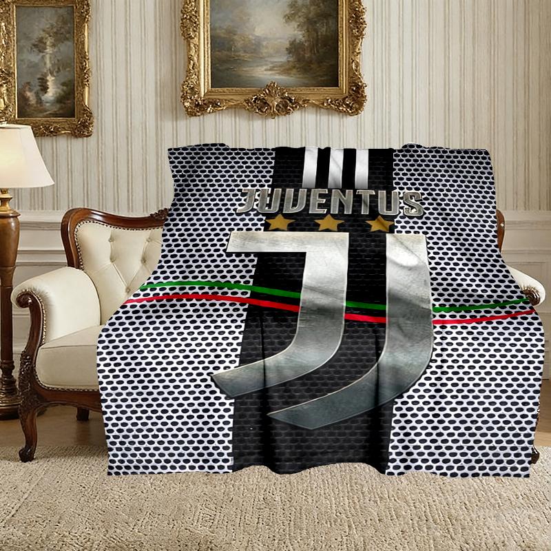 [Juventus Football Club Blanket] Creative Blanket for Women Men Family Friend on Birthday Mothers Fathers Day Valentines Day