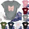 Футболки с короткими рукавами для женщин, модные топы, легкие и мягкие повседневные летние наряды, одежда