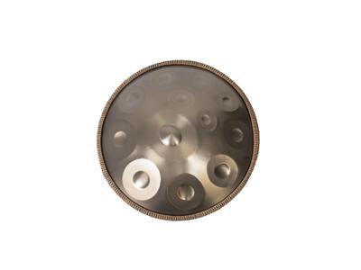 Sarospan Handpan Барабан 22 дюйма 12 нот Ре Курд 440 Гц Ручная работа Качество Включает Мягкую сумку Палочки Подставка Наклейки с нотами Тряпка для чистки Выступление артиста