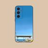 Seaside Station  Phone Case For Samsung S25,24,21,22,23,20,S30,Ultra,Plus,Fe,Lite,Note,5G Black Cover