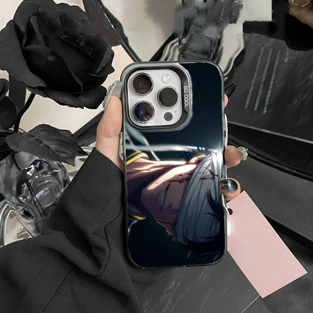 D-Record of Ragnarok Anime Phone Case For iPhone 17,16,15,14,13,12,Pro MAX Black Matte Shockproof Cover
