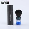 YAQI OCEAN 28mm Men's Wet Shaving Brush Synthetic Hair Resin Handle for Facial Hair Trimming