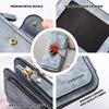 Stylish Skull Pattern Long Wallet Cool Durable Daily Use Card Holder
