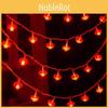 Led String Lights For Chinese New Year With Red Lanterns Decor For Home And Outdoor Use