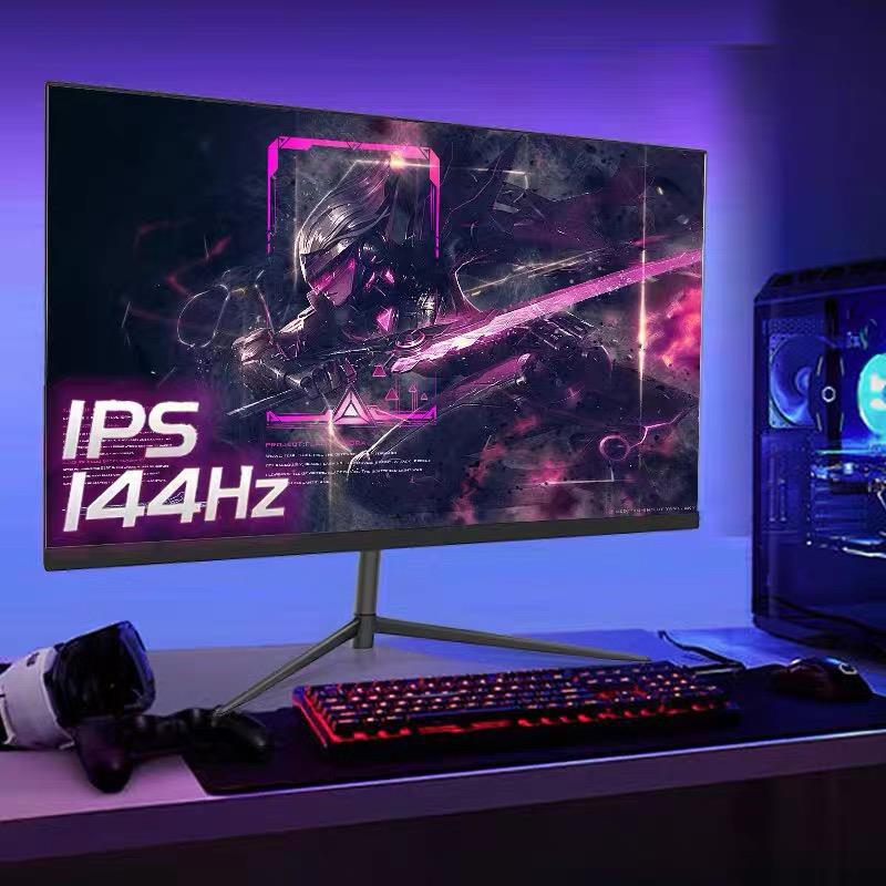 24-дюймовый монитор для киберспорта — IPS-монитор FHD 1080P, 165 Гц, светодиодный монитор, 99% SRGB, HDMI, VGA, машина регулировки наклона, черный, белый