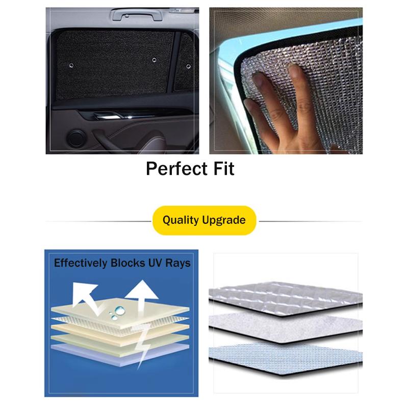 For Mercedes-Benz Viano Vito Extra-Long 2003~2014 2004 Car Skylight Sunshade Windshield Sun Shade Protector Parasol Accessories