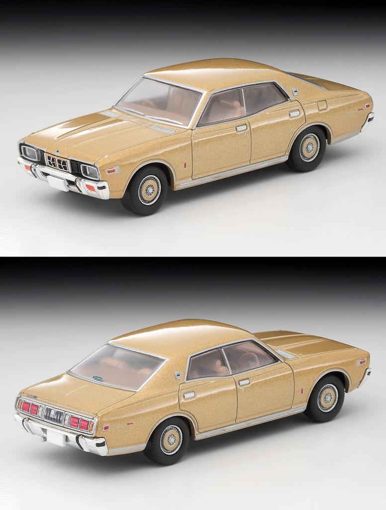 Tomica Limited Vintage Neo Nissan Gloria HT F Type 2800SGL бежевый 76 год 316619 1/64 LV-N251a 4-дверный
