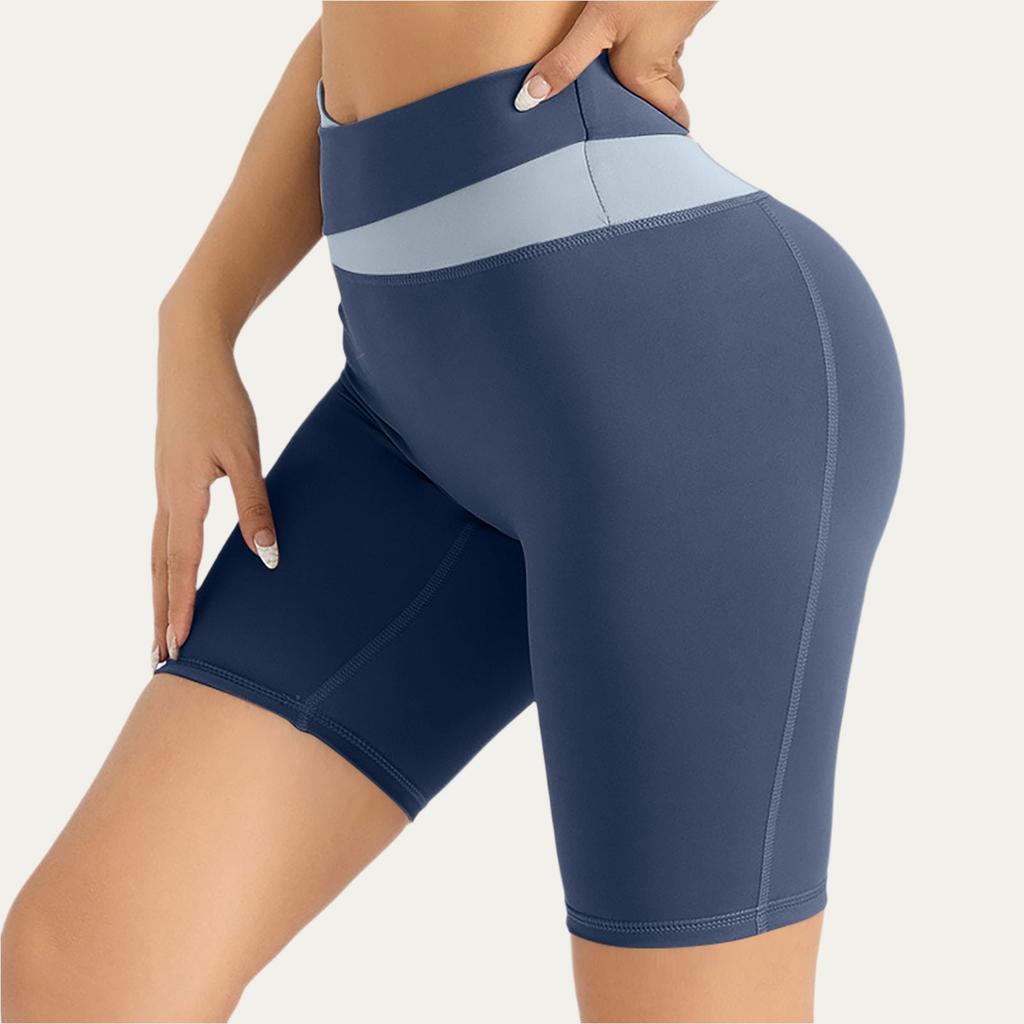 Женские супермягкие леггинсы с высокой талией, шорты для велоспорта и йоги