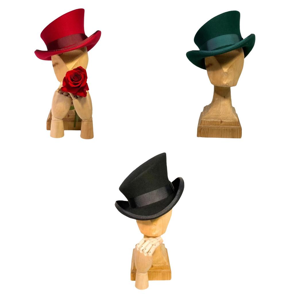 Шляпа в стиле стимпанк Модная лента Декоративные шляпы Головной убор Плоская плюшевая