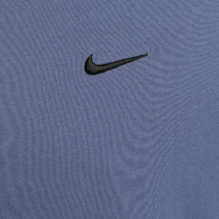 Nike Navy Logo Design Soft Sports Casual Short Sleeve T-Shirt Men T-Shirts BV0508-491