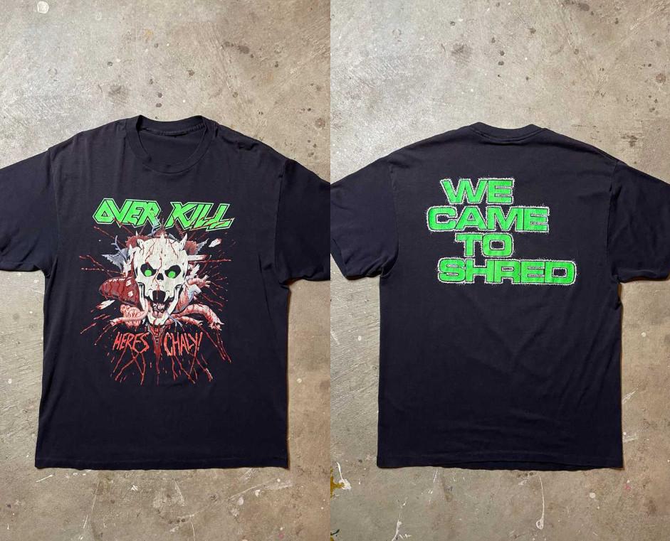 2 Sided Overkill Unisex T-shirt All Size S To 5XL TS1002
