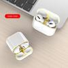 Наклейка от пыли для наушников Apple Airpods 4, металлическая водонепроницаемая пылезащитная зарядная коробка Dustproo K4O7