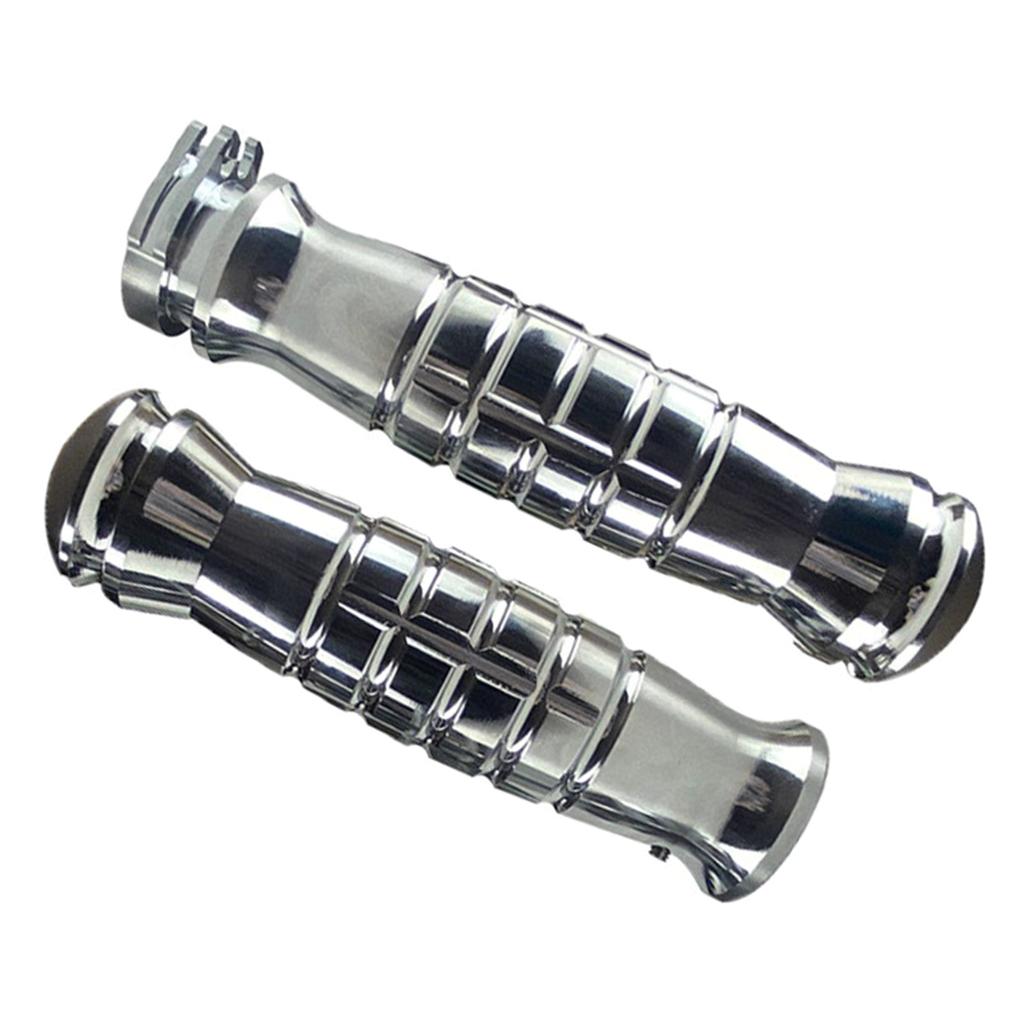 Мотоциклетные рукоятки, алюминиевый руль, подходит для кастомных велосипедов, нескользящий, эргономичный дизайн, улучшенный контроль, долговечность