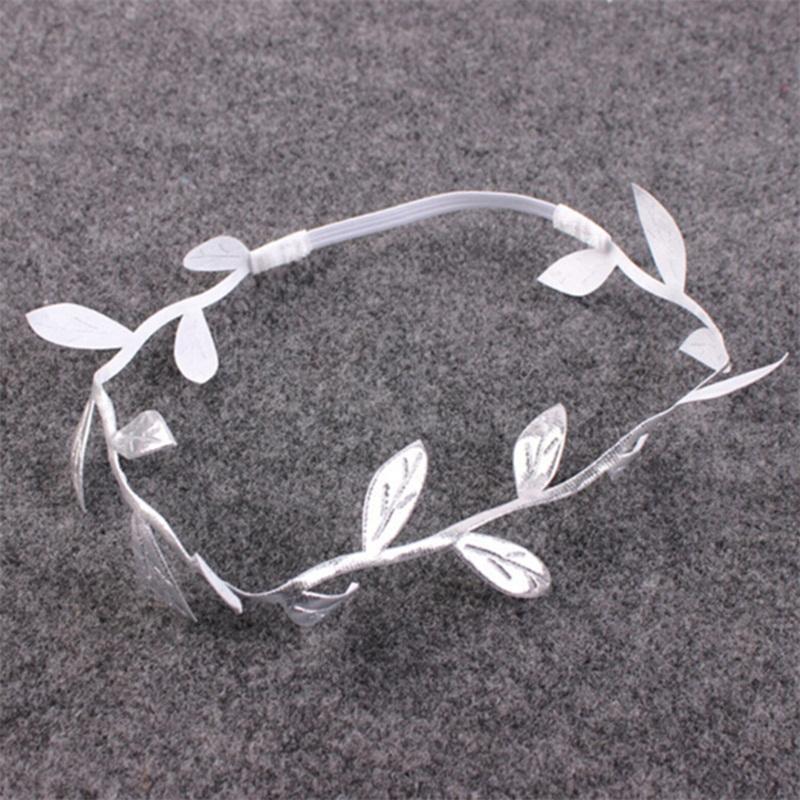 Cute Newborn Baby Girl Boy Angel Wings Headband Photo Props Silver Costume