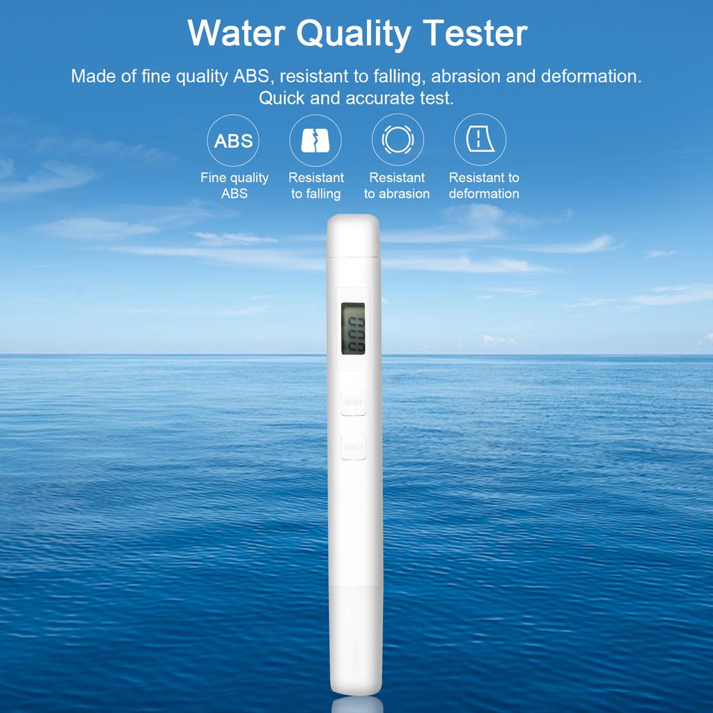 Многофункциональный цифровой тестер качества воды 3 в 1 Портативная ручка для измерения качества воды с высокой точностью
