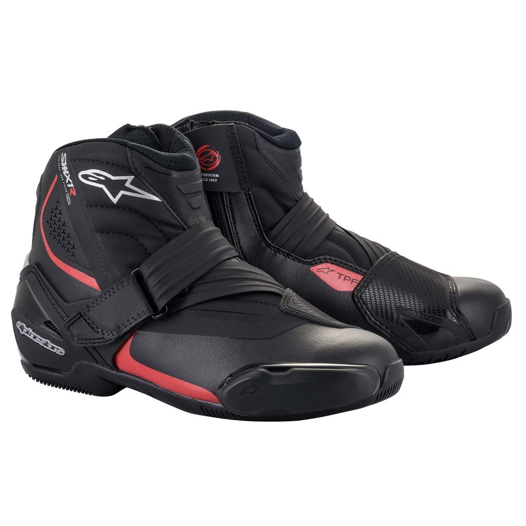 Alpinestars R v2 Мотоциклетный Товар № 2224521 SMX-1 Ботинки, Черный/Красный, EUR40/25.5см,