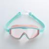 Детские очки для плавания с большой оправой, водонепроницаемые и незапотевающие, высокой четкости, оборудование