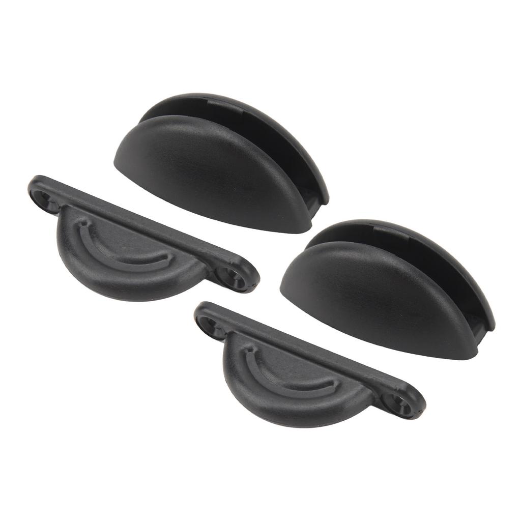 Комплект фиксаторов двери автодома, дугообразный нейлоновый стопор двери, фиксирующая защелка-держатель для кемпера, прицепа, автодома