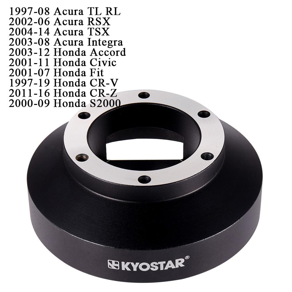 Steering Wheel Short Hub Adapter 131H For Honda Accord Civic Fit CR-V CR-Z S2000 Acura TL RL Acura RSX Acura TSX Acura Integra
