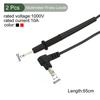 YOKIVE 2pcs Test Lead Multimeter Probe Cable with Banana Plug Ideal for Electronic Components